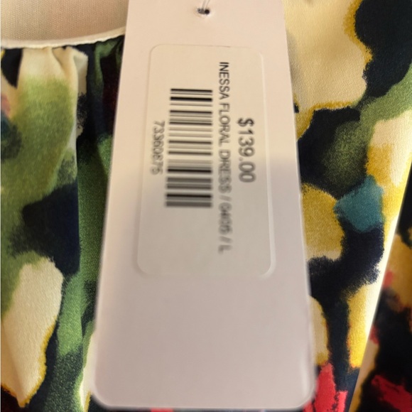 Colorful Abstract Print Dress - Picture 4 of 4